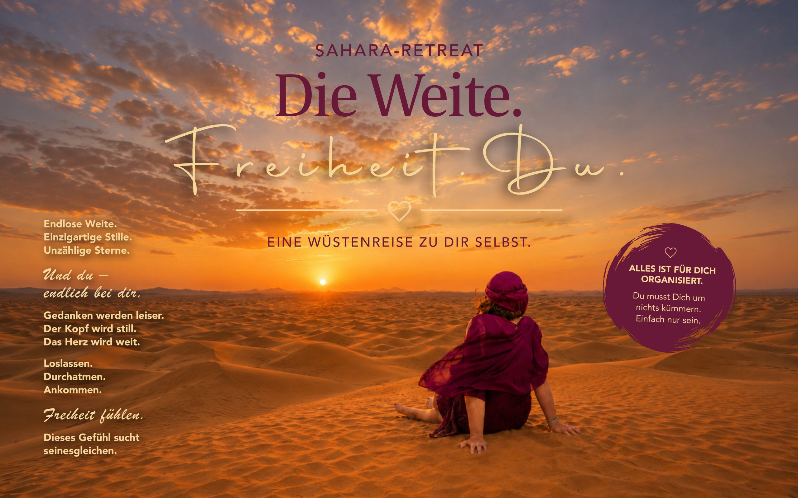 Web-Banner Landing Page_Wüstenreise Retreat Sahara